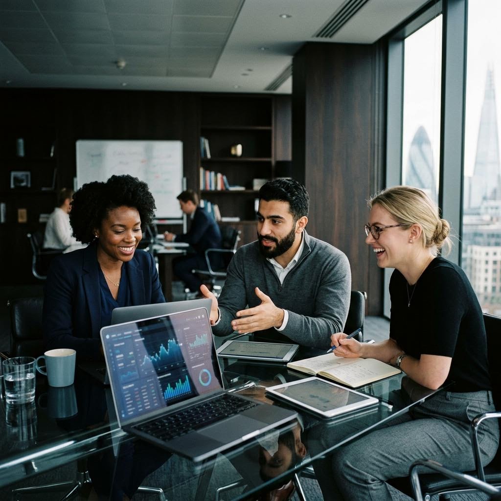 Het Nobiloption AI data science team aan het werk